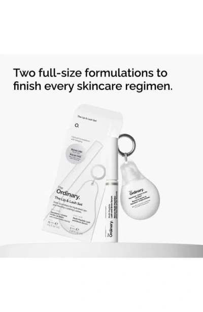 The Ordinary The Lip & Lash Set In Transparent