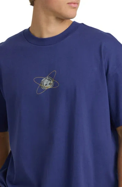 Billabong Spec 73 Og Cotton Graphic T-shirt In Blue