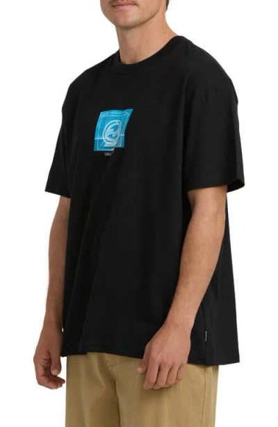 Billabong Incubator Og Cotton Graphic T-shirt In Black