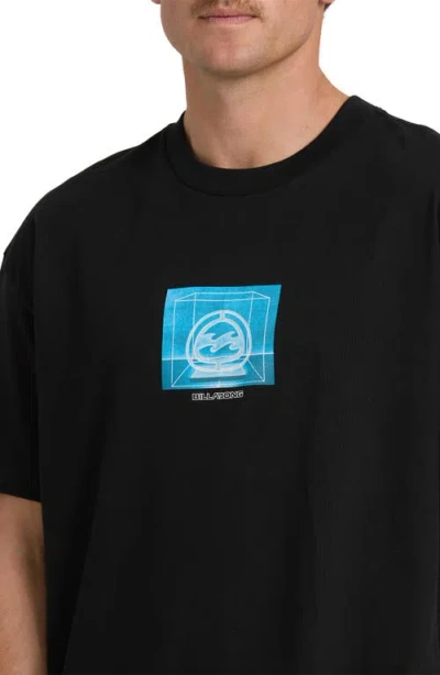 Billabong Incubator Og Cotton Graphic T-shirt In Black