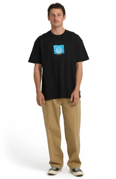 Billabong Incubator Og Cotton Graphic T-shirt In Black