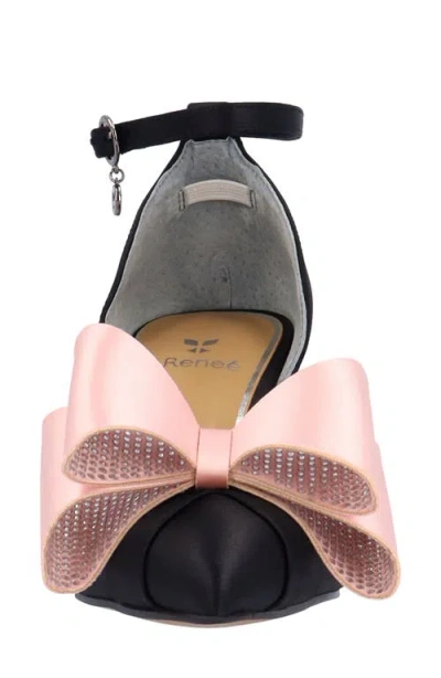 J. Reneé Pammie Ankle Strap Pointed Toe Pump In Multi