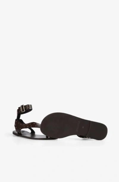 Scalpers Atenas Studs Sandal In Black