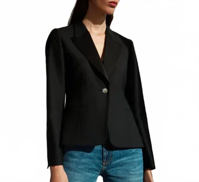 Judith & Charles Trophee Jacket In Black In Black