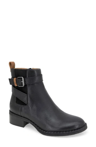 Gentle Souls Women's Bolton Buckle Booties In Black