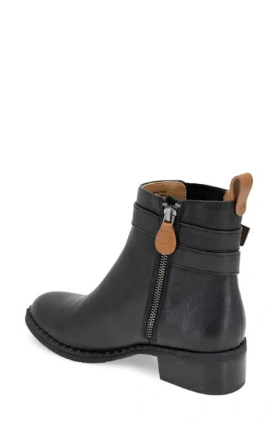 Gentle Souls Women's Bolton Buckle Booties In Black