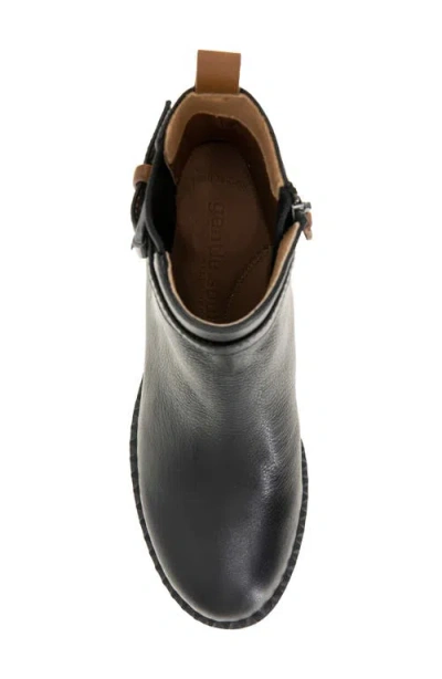 Gentle Souls Women's Bolton Buckle Booties In Black