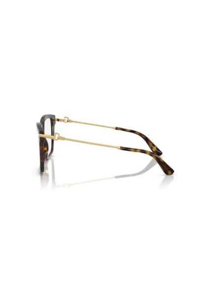 Dolce & Gabbana Eyewear Eyeglasses In Brown