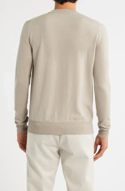 Aurélien Cashwool® Crewneck Sweater In Gray