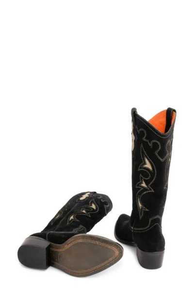 Penelope Chilvers Jolene Paloma Western Boots In Black