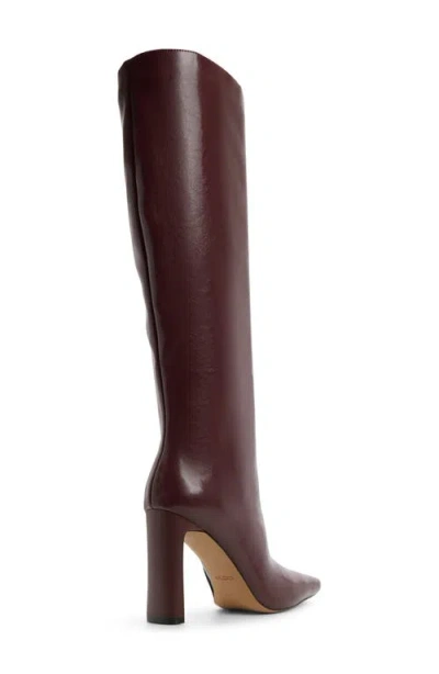 Aldo Women's Elyne Knee High Pointed Toe Boots In Brown