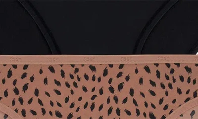 Dkny Women's Micro Bikini Underwear 3 Pack In Multi