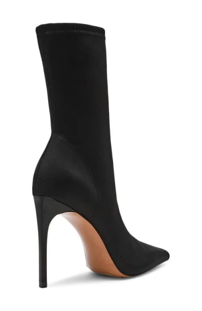 Steve Madden Women's Midnite Pointed-toe Stiletto Dress Booties In Black