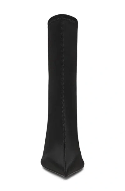 Steve Madden Women's Midnite Pointed-toe Stiletto Dress Booties In Black