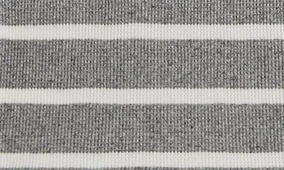 Polo Ralph Lauren Big Boys Striped Waffle Cotton Long-sleeve Tee In Gray