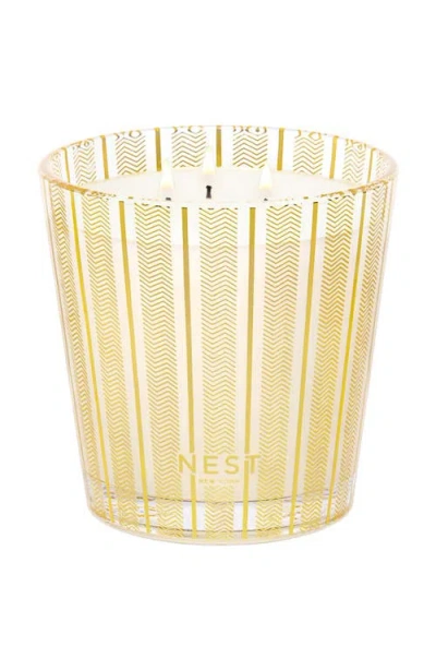 Nest New York Winter Chai Three-wick Candle In Gold
