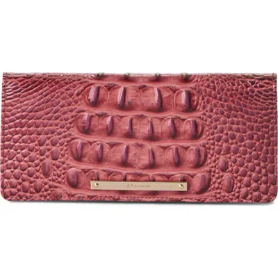 Brahmin Women's Ady Leather Wallet In Red