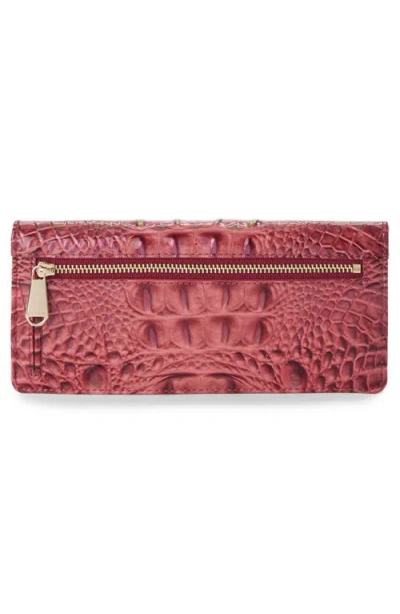 Brahmin Women's Ady Leather Wallet In Red