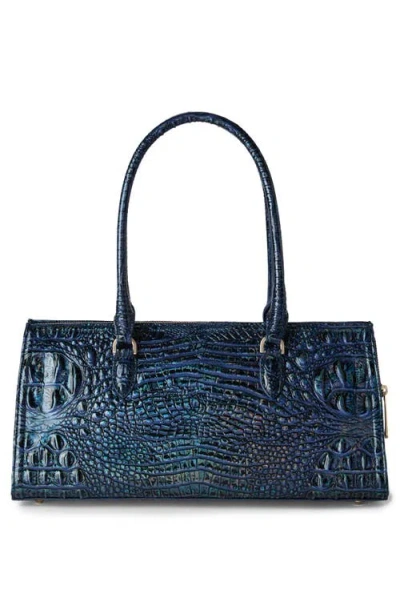 Brahmin Sophia Large Melbourne Satchel Bag In Blue