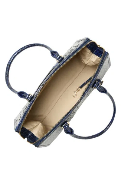 Brahmin Sophia Large Melbourne Satchel Bag In Blue