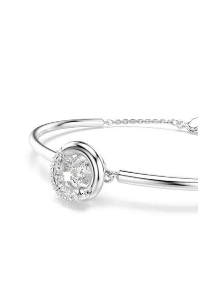 Swarovski Dextera Bangle In Silver