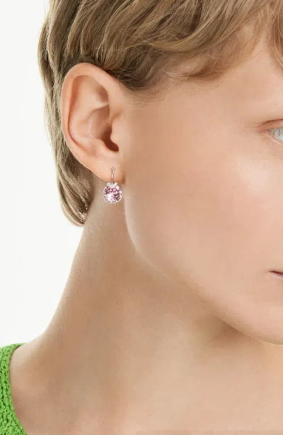 Swarovski Bella V Drop Earrings In Purple