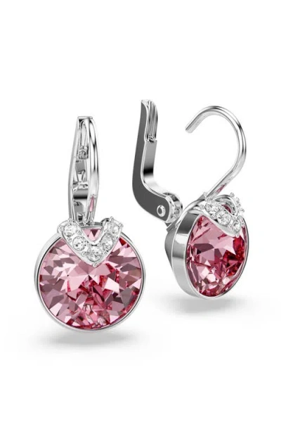 Swarovski Bella V Drop Earrings In Purple