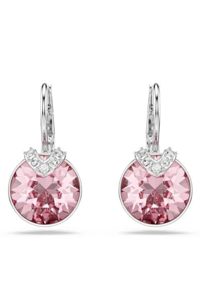 Swarovski Bella V Drop Earrings In Purple