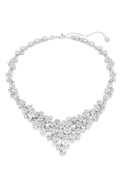 Swarovski Constella Crystal-embellished Necklace In Metallic