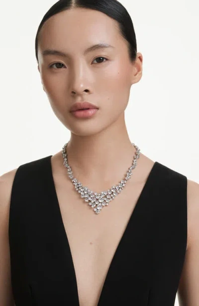 Swarovski Constella Crystal-embellished Necklace In Metallic