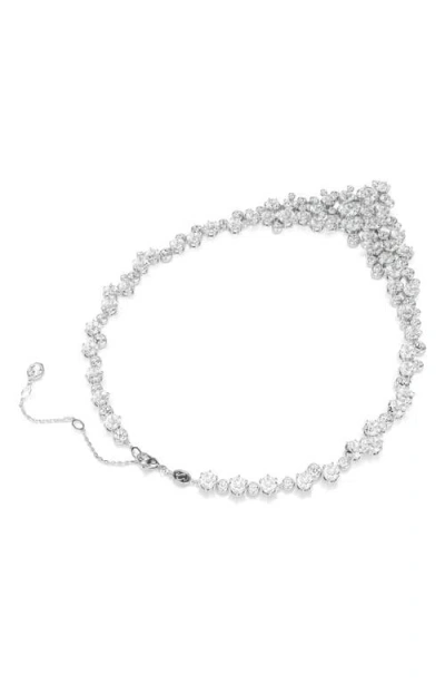 Swarovski Constella Crystal-embellished Necklace In Metallic