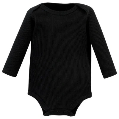 Hudson Baby Thermal Long Sleeve Bodysuits In Multi