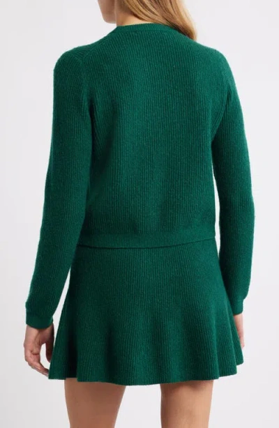 French Connection Women's Classic Long Sleeve Sweater In Green