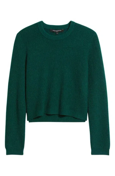 French Connection Women's Classic Long Sleeve Sweater In Green