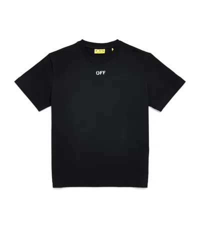Off-white Off Stamp Plain Tee Ss In Black