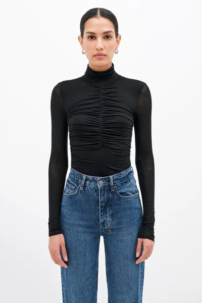 Marcella Rhea Top In Black