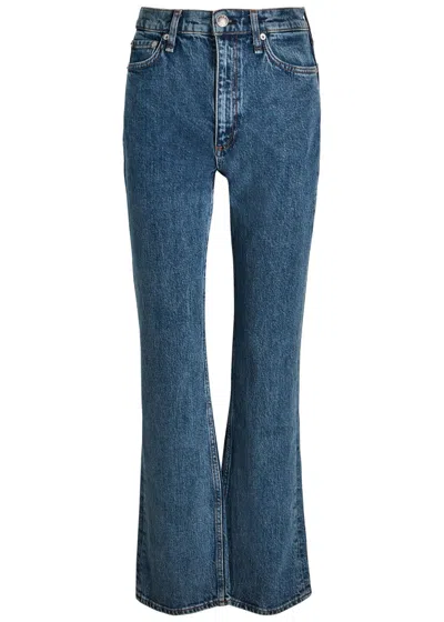 Rag & Bone Peyton Bootcut Jeans In Blue