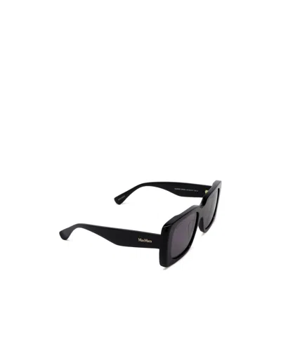 Max Mara Square Frame Sunglasses In Black