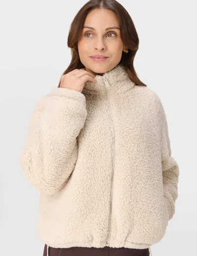 Sweaty Betty Canyon Front Zip High Pile Fleece Jacket