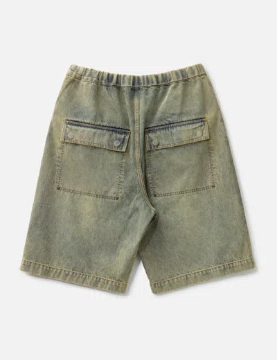 Entire Studios Spar Shorts Surface Wave In Green