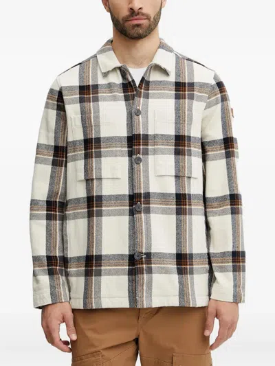Fjall Raven Plaid-pattern Shirt In Neutral