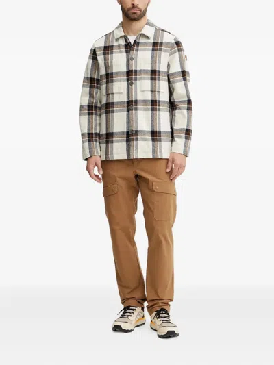Fjall Raven Plaid-pattern Shirt In Neutral