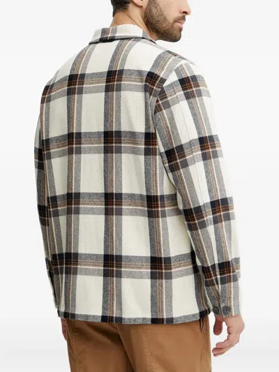 Fjall Raven Plaid-pattern Shirt In Neutral