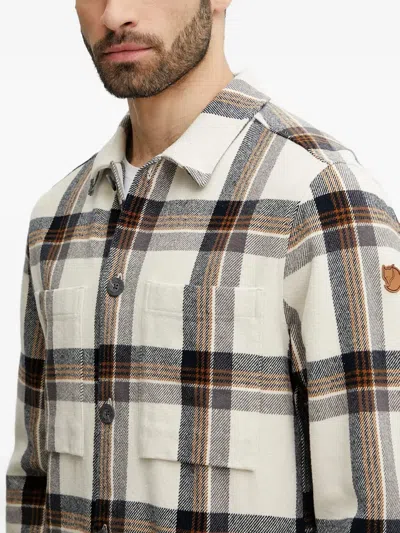 Fjall Raven Plaid-pattern Shirt In Neutral