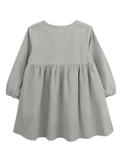 Knot Maisie Embroidered Dress In Green