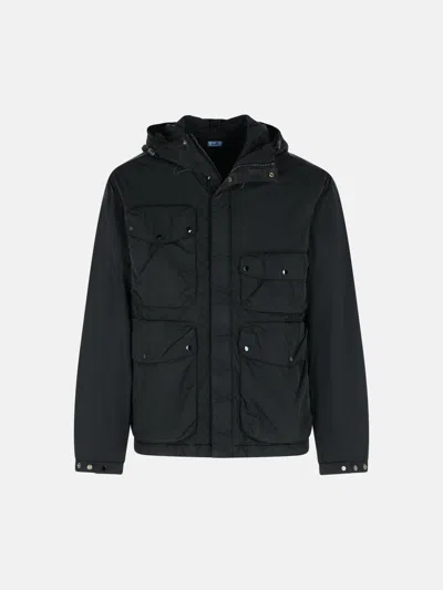 C.p. Company Black Polyamide Jacket In Black