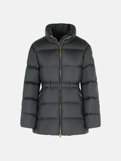 Moncler 'brosette' Black Polyester Down Jacket In Black