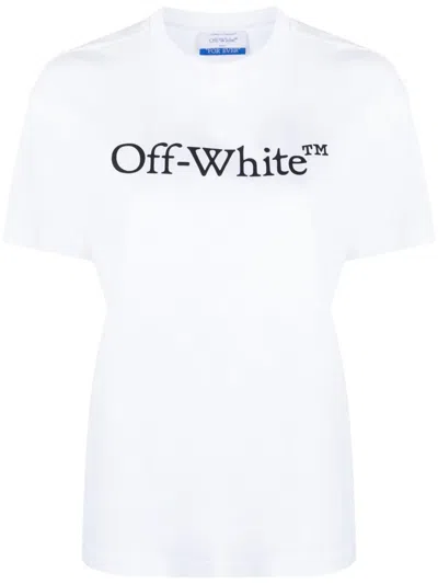 Off-white T-shirt With Logo In White
