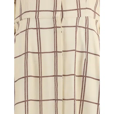 Crida Milano Multicolor Viscose Casual Dress In Neutral