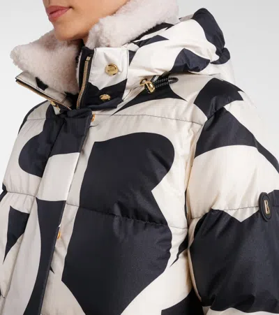 Bogner Maja Printed Down Ski Jacket In Multi